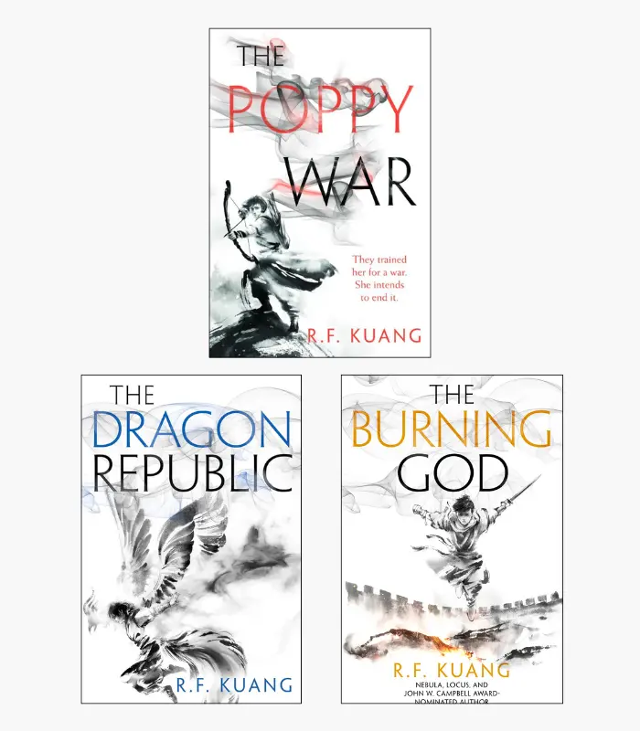 Untitled design (64) The Poppy War Trilogy Series by R.F. Kuang