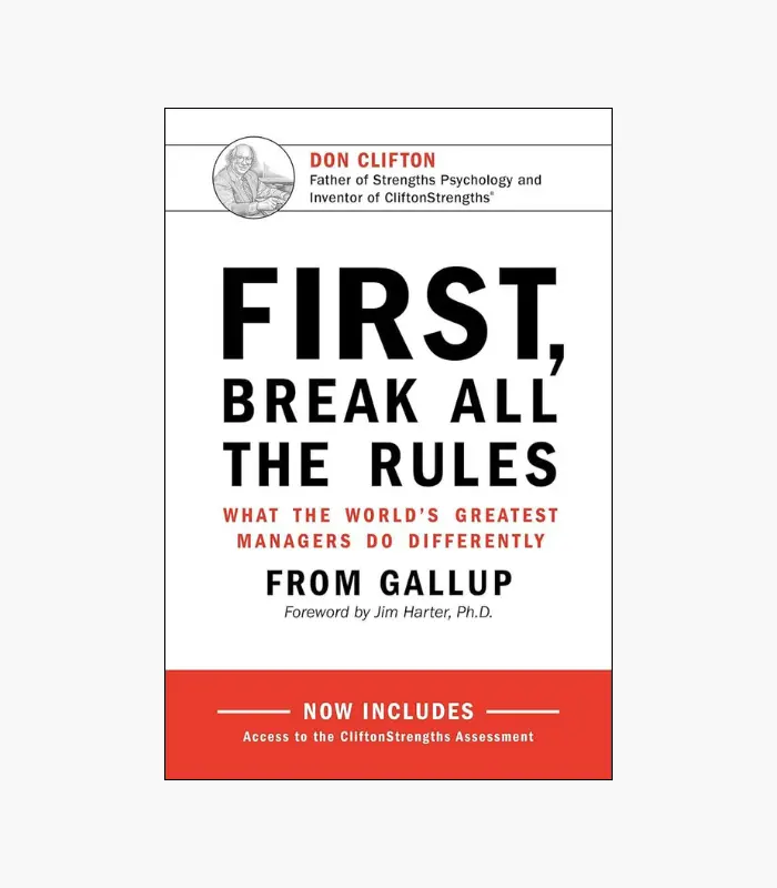 8001000 - 2026-01-27T020355.394 First, Break All the Rules Book by Marcus Buckingham