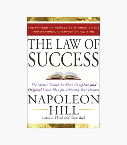 The Law of Success Book by Napoleon Hill